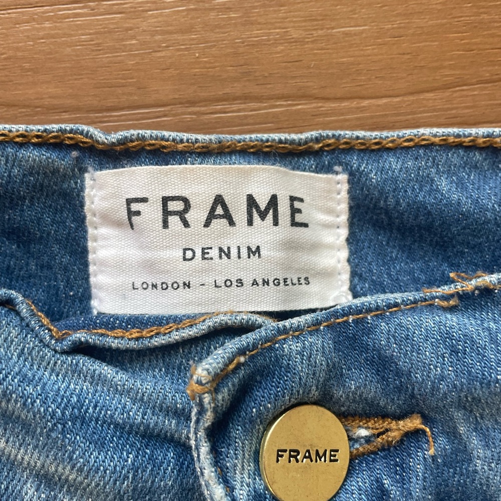 High Rise Frame Jeans - Picture 4 of 4